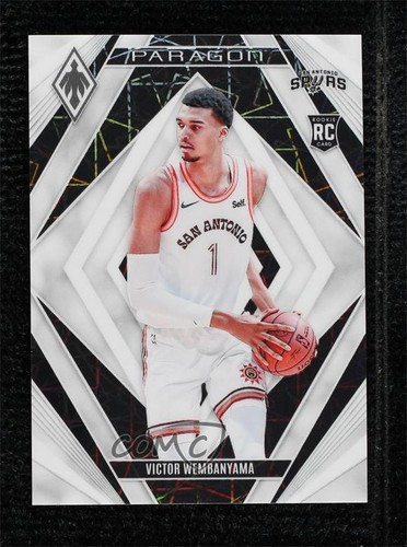 Victor Wembanyama [White Lazer] #13 2023 Panini Phoenix Paragon card