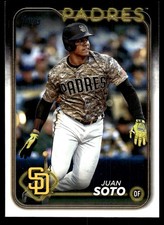 Juan Soto 2024 Topps #50 San Diego Padres MLB READ FREE SHIPPING AutographDen
