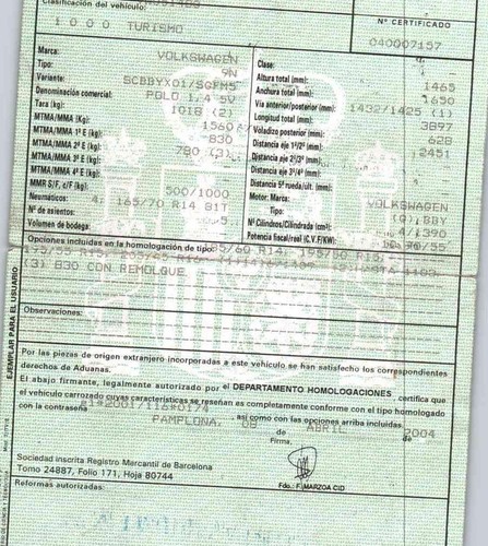 6Q1955410B BRAZO LIMPIA DELANTERO DERECHO / 6Q1955410B / 5570238 PARA VOLKSWAGEN - Imagen 6 de 10