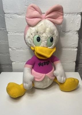 Vintage ~Duck Tales Webby Plush~ 1986 Walt Disney Co. Hasbro Plush