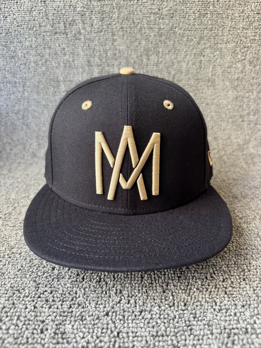 New Era Monarcas Morelia 59FIFTY Fitted Black Tan Size 7 Hat