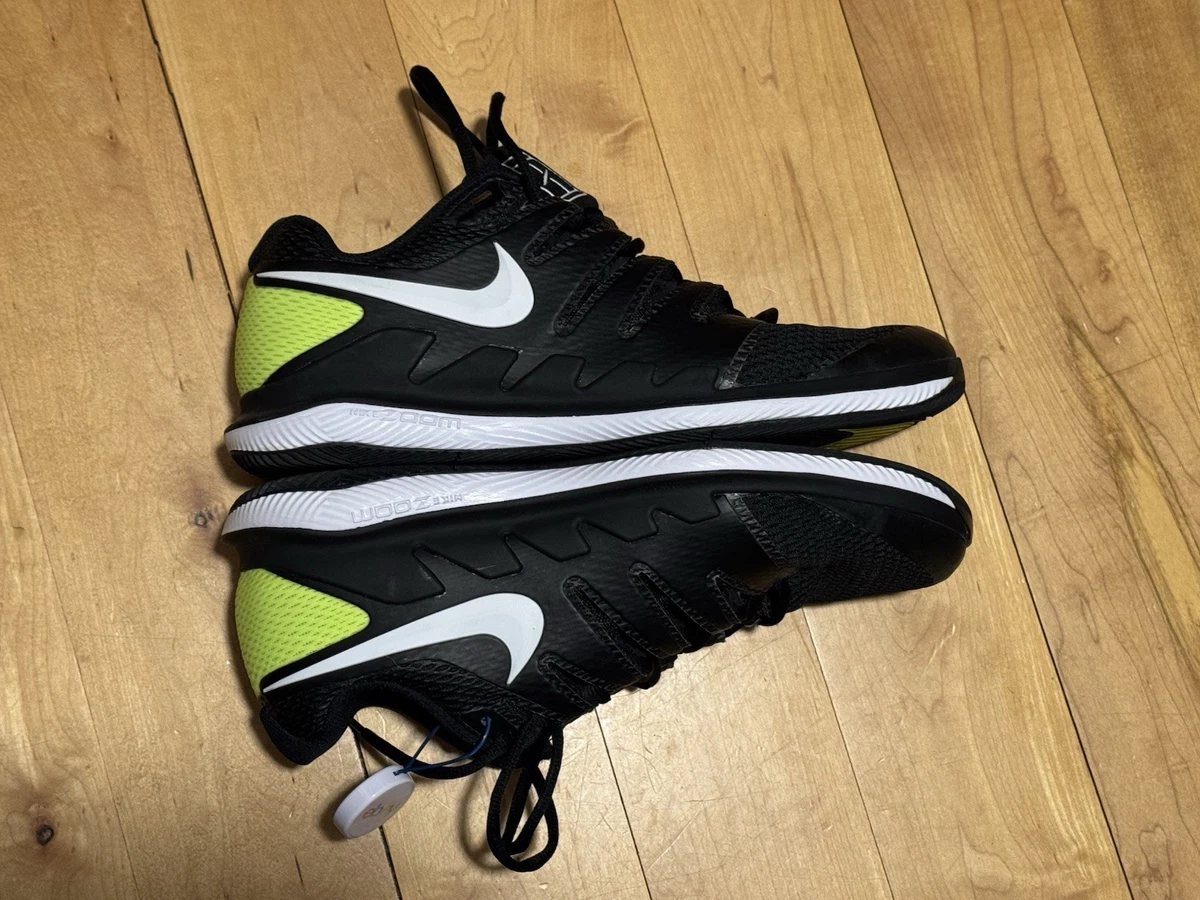 Nike Court Air Zoom Vapor X HC Black Volt for Sale | Authenticity