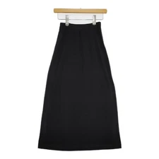 JURGEN LEHL J0183US121 Tight Cotton Long skirt black 5-0914M∞