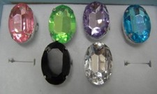 wholesale jewelry lot oval shape chunky color...