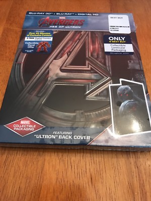 *Best Buy Exclusive* Avengers: Age of Ultron! Ultron Cover! 3D + Blu-Ray+ DigHD!