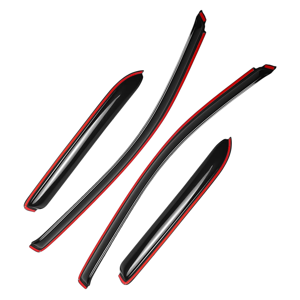 Viseira de janela genuína Chevrolet Silverado 2014-2018 protetor contra chuva defletor de ventilação - Imagem 3 de 4