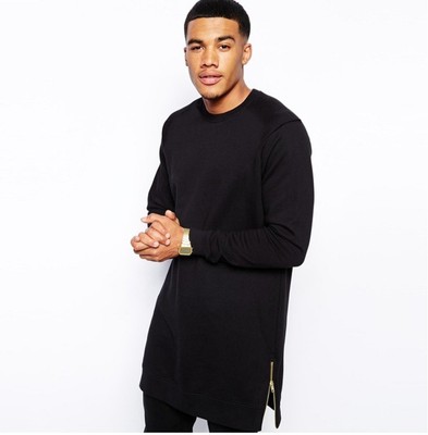 mens long line tops