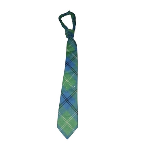 Cravatta uomo Ingles Buchan lana tartan Irvine antica scozzese a quadri accademia preppy - Foto 3 di 5