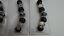 thumbnail 2  - Lot of 3 Darice Mix &amp; Mingle Metal Lined Beads Black Leather 9 pc each package