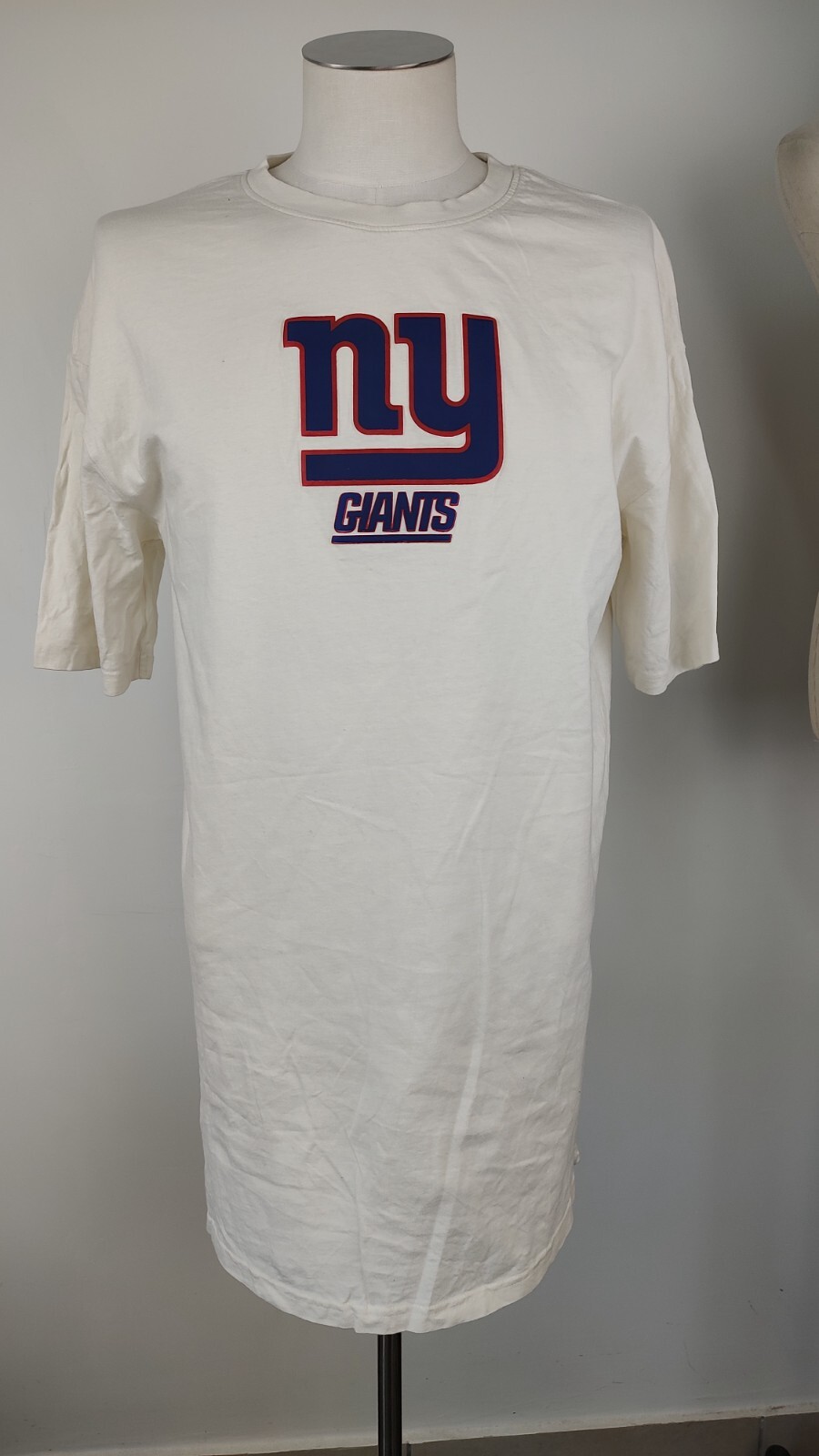 NFL Equipo New York Giants Suéter Hombre T.S Hombre Camiseta Casual Vintage