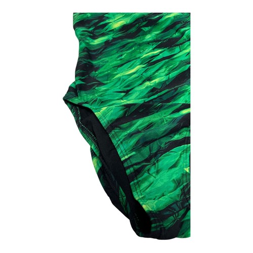 TYR Girl's Durafast Elite Trinity Fit-Y Swimsuit Black/ Green Size 24 NEW NWT - Picture 5 of 6