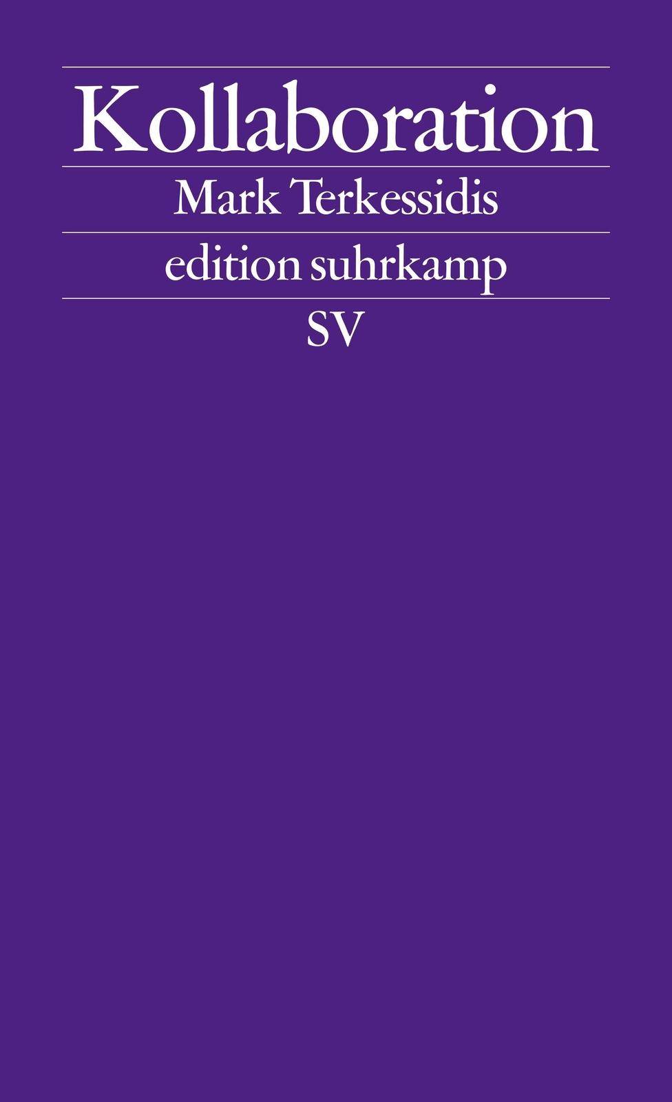 Thumbnail - Kollaboration | Mark Terkessidis | Deutsch | Taschenbuch | Edition