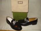 100% AUTHENTIC NEW MEN GUCCI KAVEH BLACK HORSEBIT DRIVERS/LOAFERS UK 10/ US 11 — photo 7