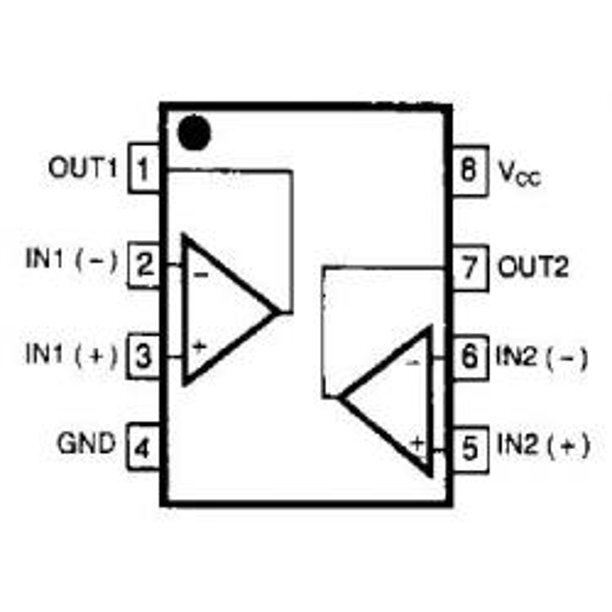 2,5 or 10 Pcs TI NE5532P Audio Grade Low Noise Dual Opamp | SOP-8