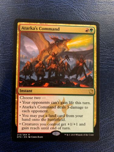 Atarka's Command MTG Dragons of Tarkir - Picture 1 of 2