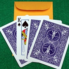 Mysterious Kings - Magic Card Trick - Bicycle...