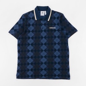 adidas argyle polo