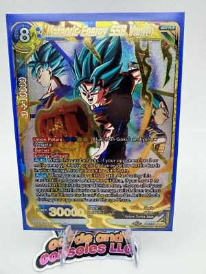 Dragon Ball Super Card Game SPR Meteoric Energy SSB Vegito (BT7