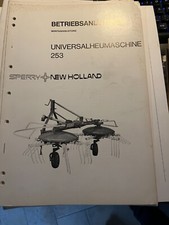 Instrukcja obsługi Instrukcja montażu New Holland Uniwersalna maszyna do siana 253