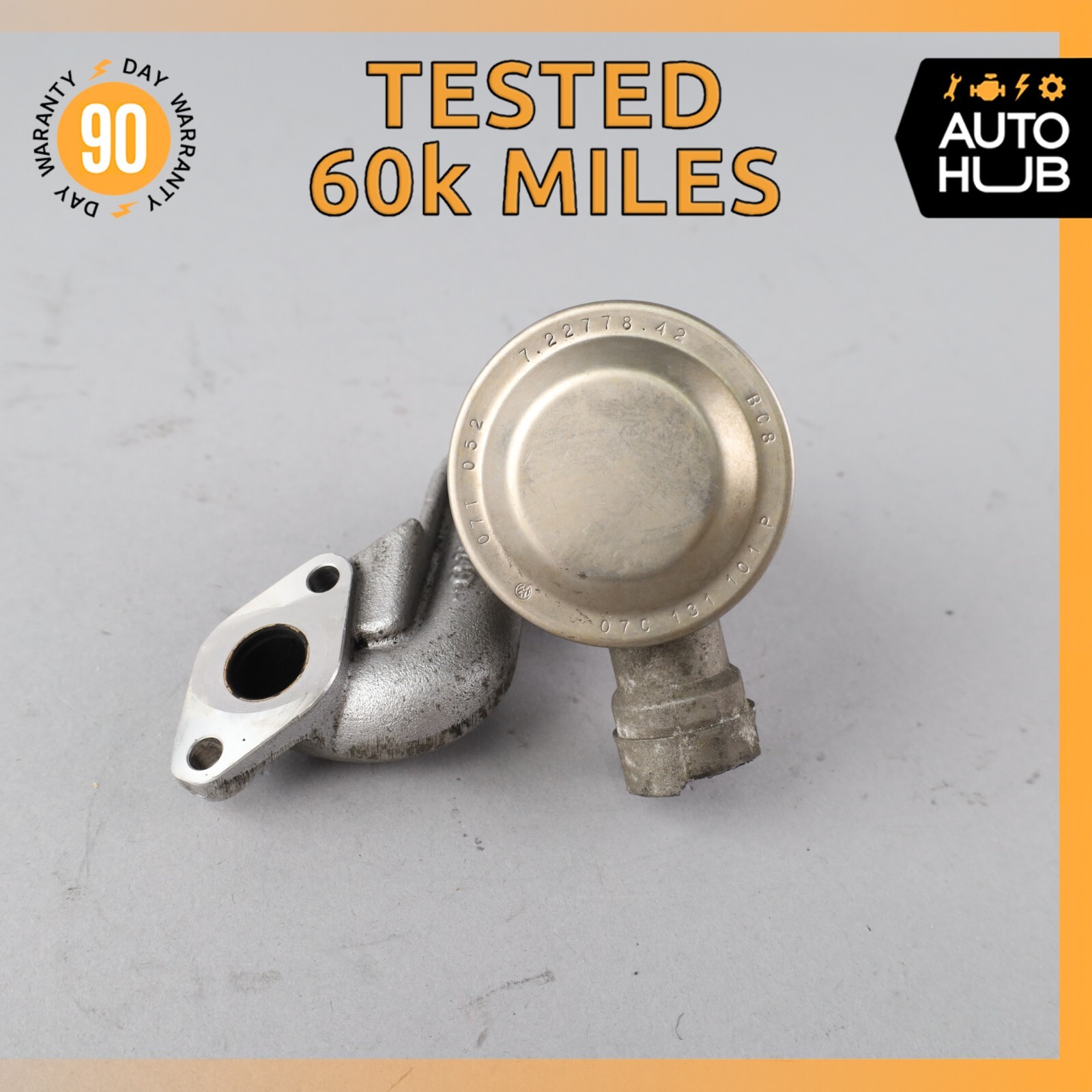 06-18 Bentley Continental GTC GT Right Air Pump Check Valve EGR Emission OEM 60k