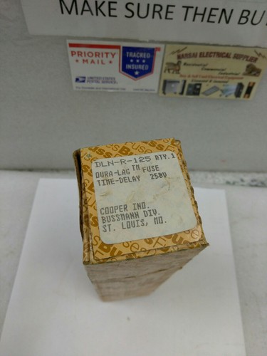 COOPER BUSSMANN , DLN-R-125 125A 250V Class RK5 DURA-LAG TIME DELAY Fuse(#GB) - Picture 2 of 4
