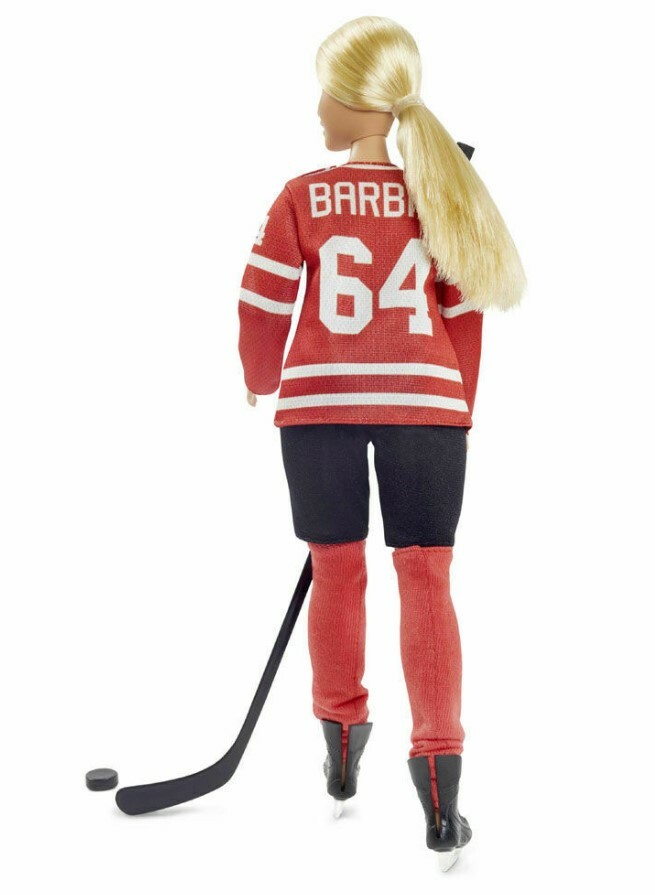 Buy 2020 Mattel Barbie Tim Horton's Hockey Player Doll Fast online
