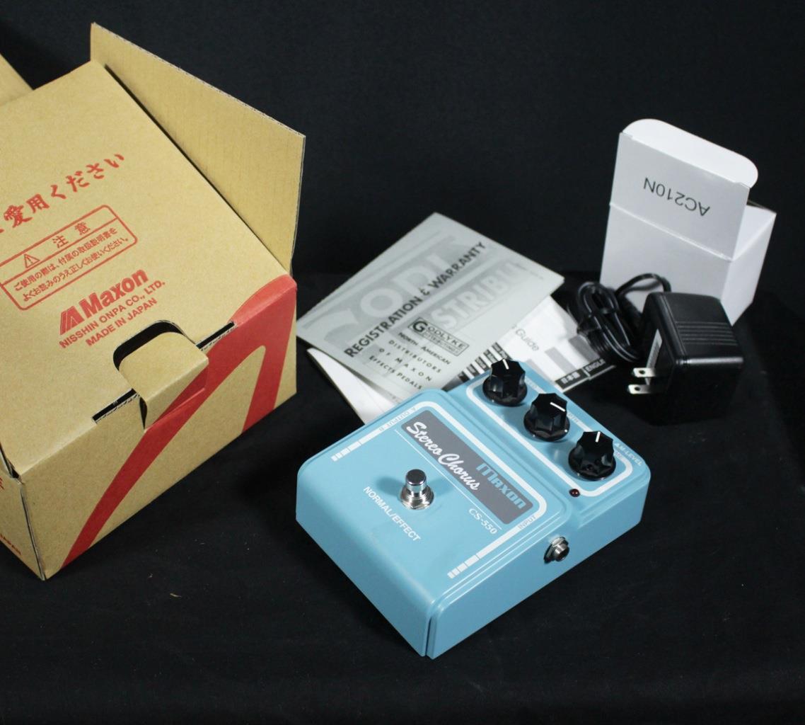 Maxon Vintage Series CS550 Stereo Chorus Pedal - NEW! - W