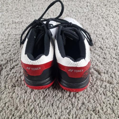 Yonex Trainers Mens UK 8.5 Power Cushion 65 X White Black Red - Picture 5 of 8
