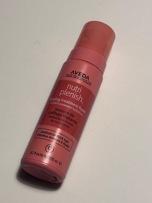NEW Aveda Nutriplenish Styling Treatment Foam 6.7 oz Retail $38