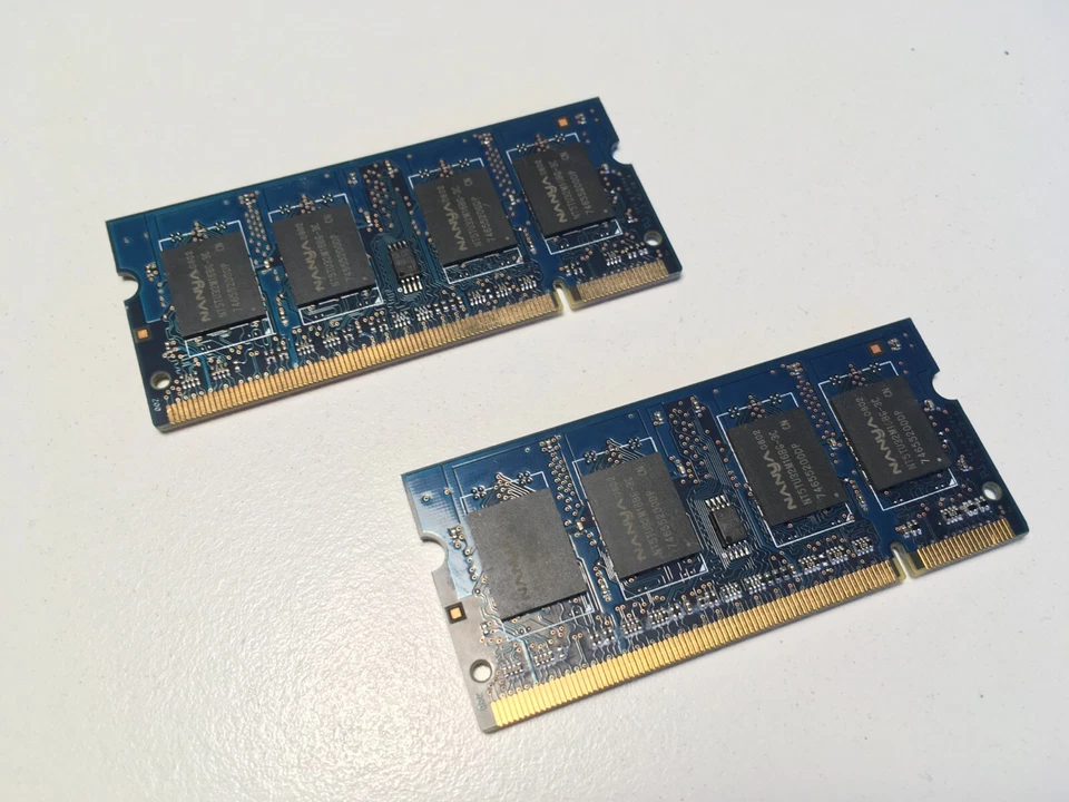 Nanya 1GB (2x512MB) PC2-5300S DDR2-667 667MHz 200-Pin SO-DIMM Laptop Memory RAM - Image 4 of 4