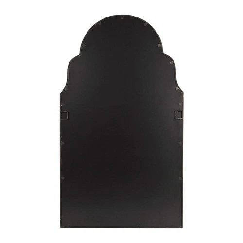 Uttermost Brayden Metal MDF Arch Mirror in Lightly Textured Dark Brown/Gold - Picture 5 of 9