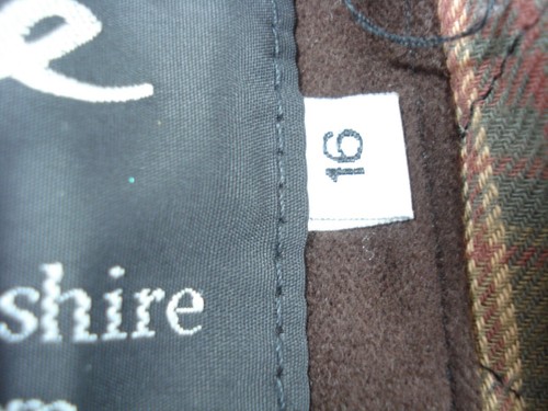 Rydale Jacket Woman UK 16 Waxed Coat Brown Hiking Biker Style Cotton Wool Padded - Picture 7 of 23