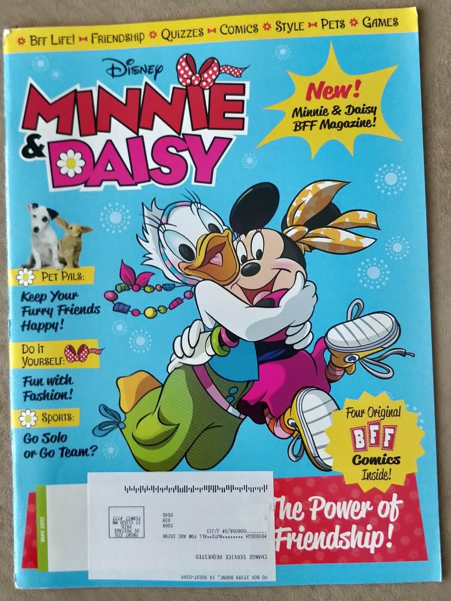 Disney Minnie & Daisy BFF Magazine May 2013 | eBay