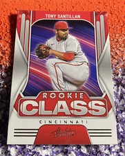 2022 Panini Absolute Tony Santillan Rookie Class #RC-4 Cincinnati Reds RC