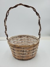 Wood Woven Easter Basket