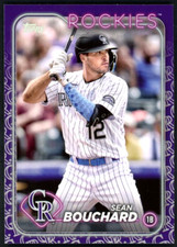 2024 Topps Series 2 Sean Bouchard #699 Team Color Border Variation