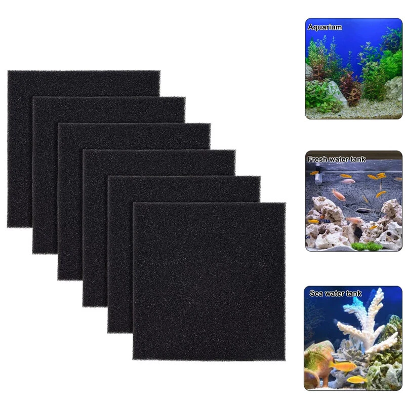 Aquarium Fish Tank Filter Bio Sponge Foam Pond Filtration Sponge Pad Mat  Cotton