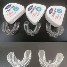 Dental Teeth Trainer For Adults Orthodontic Braces Appliance three-stage Clear