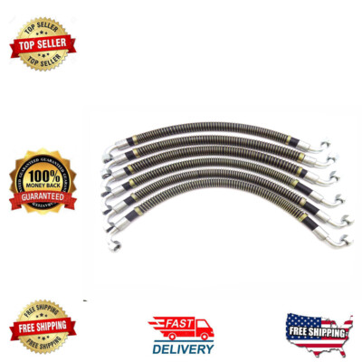 #ad 614 43000 613 46600 613 46700 JCB BACKHOE CIRCUIT HOSE L amp; R SET KINGPOST CRRG $249.90