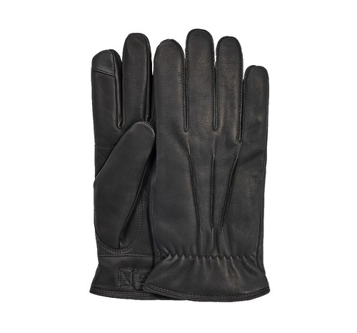 小物 UGG CLASSIC LTHR SHORTY TECH GLOVE Ugg classic leather shorty tech gloves + FREE SHIPPING | Zappos