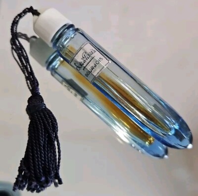 BOURJOIS Made In MEXICO alte Miniatur Flasche Tasche Spindel SOIR DE PARIS SELTEN