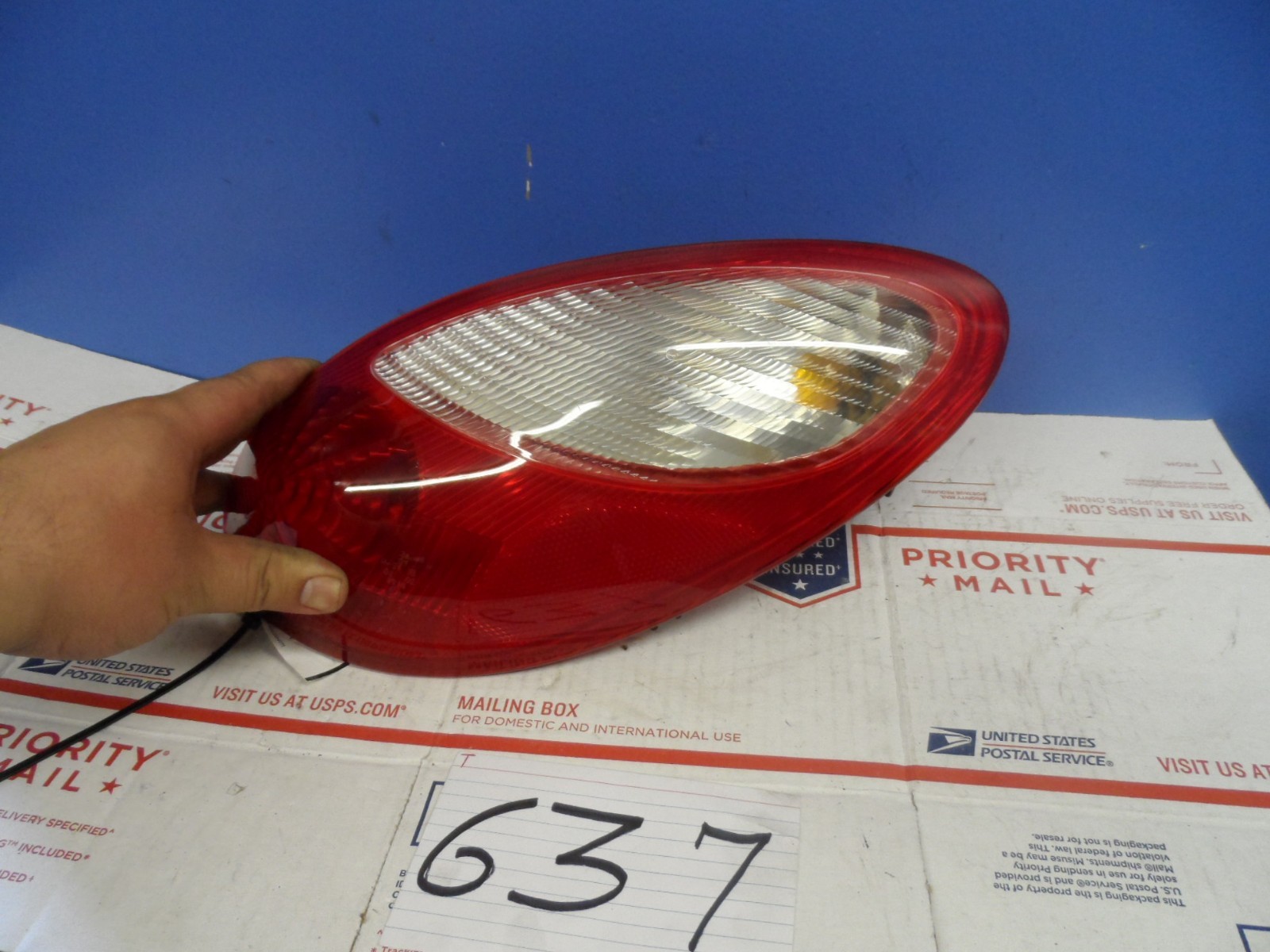 06 07 08 09 10 PT Cruisier PASSENGER Side tail light Used rear Lamp #637