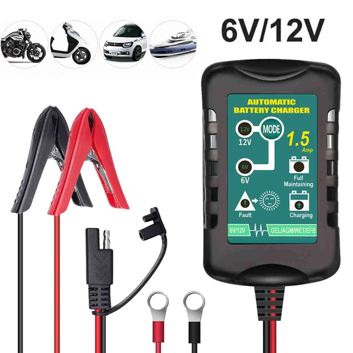 12v 18ah battery charger deals