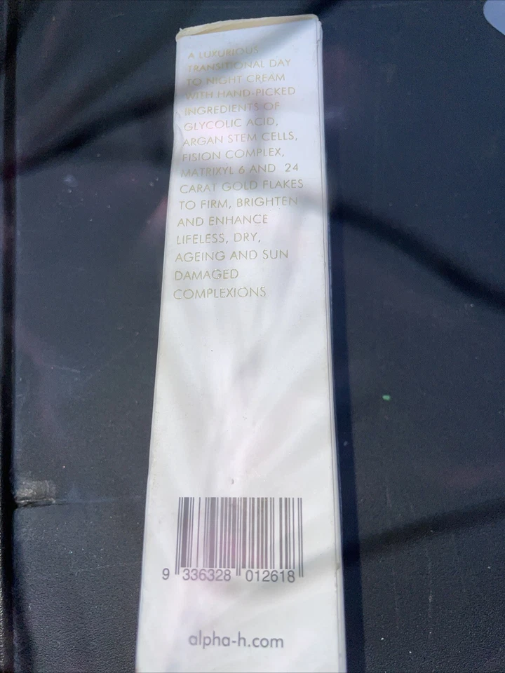 Crema reparadora hidratante Alpha-H Liquid Gold 24 horas 50 ml cuidado de la piel para mujer Foto 2 de 4