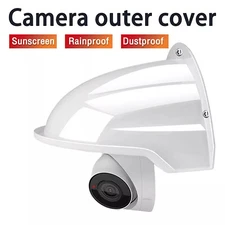 High Quality ABS Plastic Outdoor Security Camera  Rain Cover Protector Sun Shade
