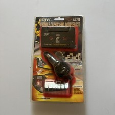 Coby Portable CD/MP3/MD Cassette Adapter Kit CA-706 New Sealed 