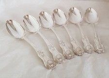 Antique sterling silver Table Spoons. London 1845. By John & Henry Lias 