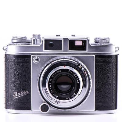 Balda Super Baldina Camera | Baldanar 50mm f2.8 lens | White