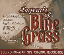Legends of Bluegrass  3 CD SET  Various Artists original recordings  NEW