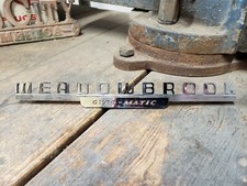 1949-1952 Dodge Meadowbrook Fender Script Emblem Badge 1434648 Oem Mopar